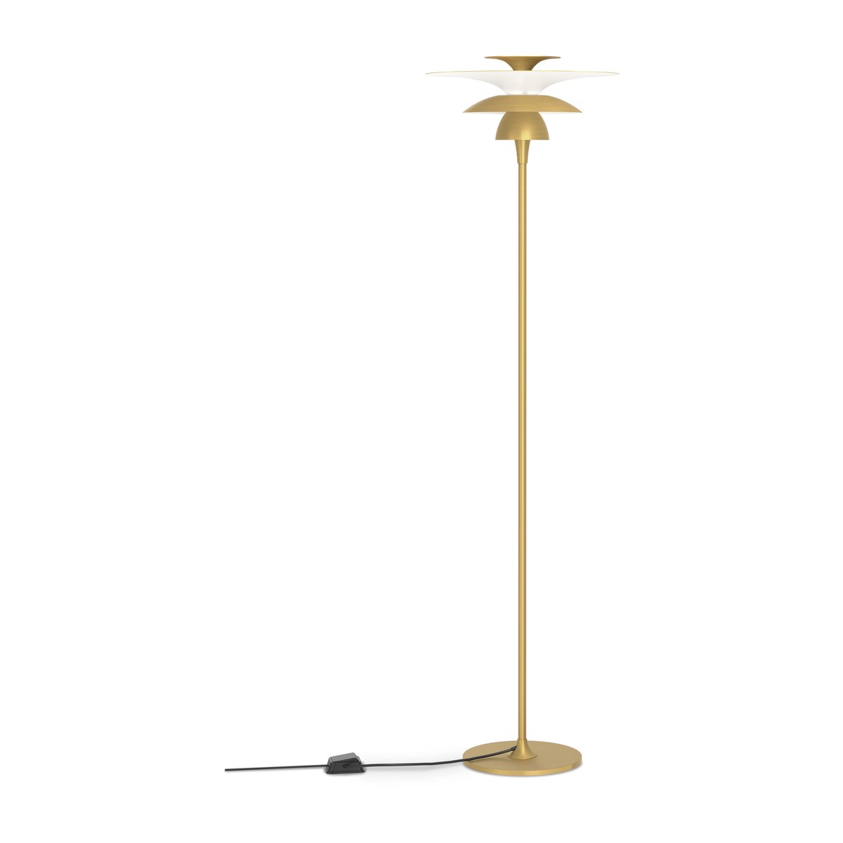 Bilde av Belid Picasso gulvlampe Ø 38 x 1403 cm Antikk messing