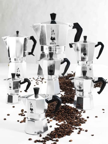 Moka espressokanne 3 kopper - Sølv - Bialetti