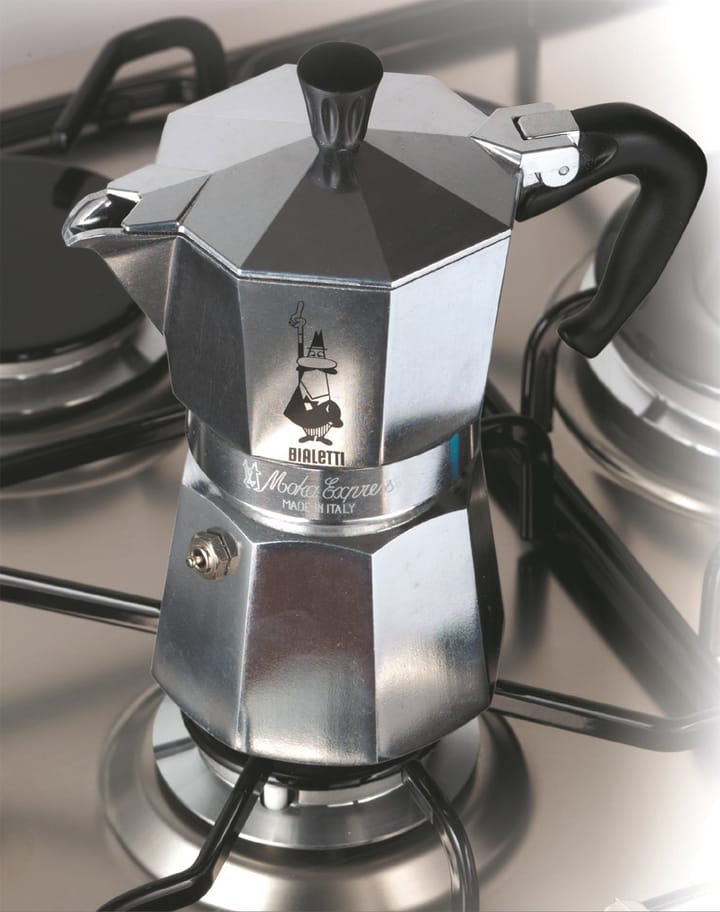 Moka espressokanne 6 kopper - Sølv - Bialetti