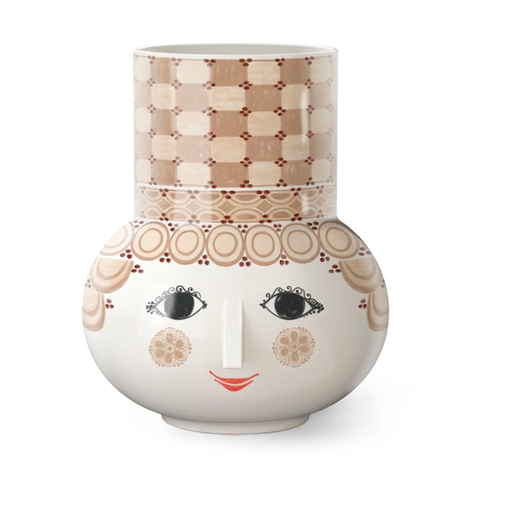 Olga vase 35 cm - Sand - Bjørn Wiinblad