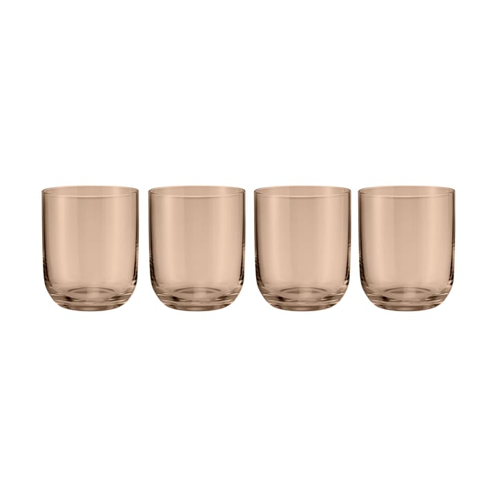 Fuumi drikkeglass 34 cl 4-pk - Coffee - Blomus