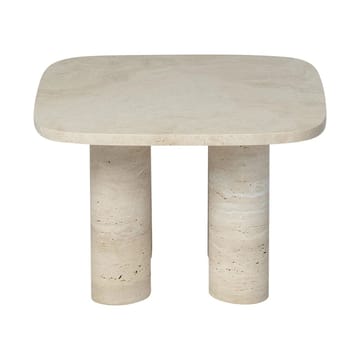 Volos sidebord S 52x52 cm - Travertine - blomus