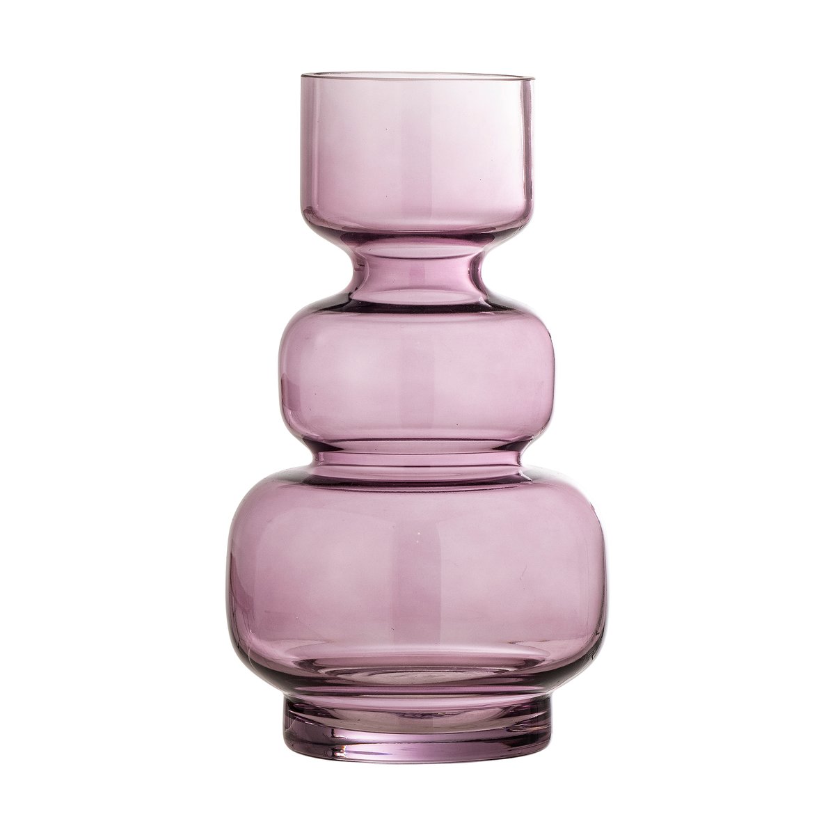 Bilde av Bloomingville Johnson glassvase 165 cm Lilla