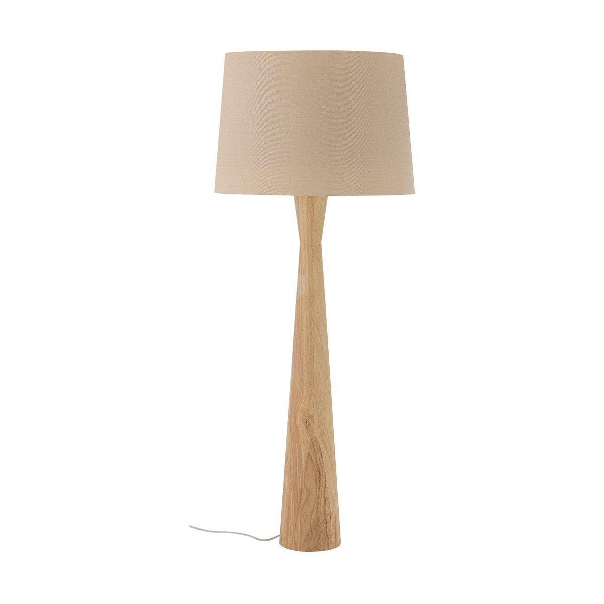 Bilde av Bloomingville Leonor gulvlampe Ø45x130 cm Rubberwood