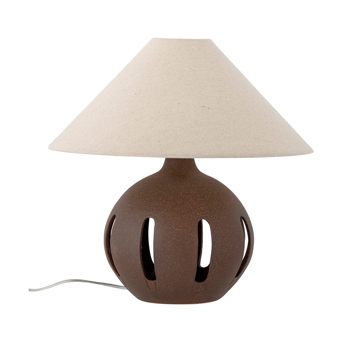 Bilde av Bloomingville Liana bordlampe Ø405x405 cm Brown