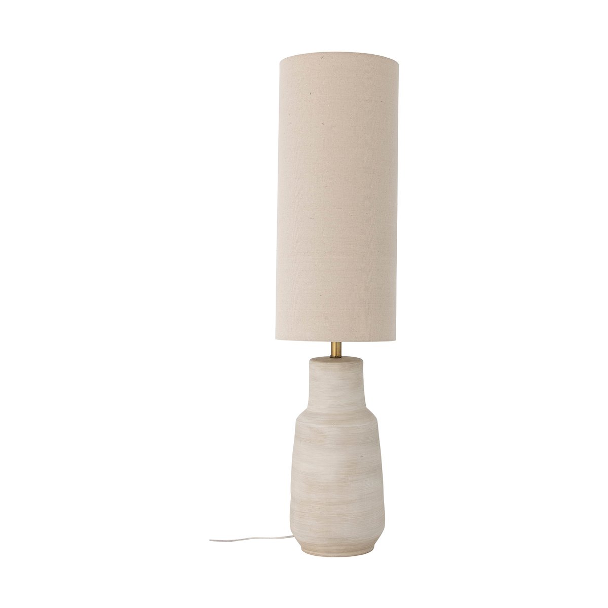 Bilde av Bloomingville Linetta gulvlampe 113xØ28 cm Hvit