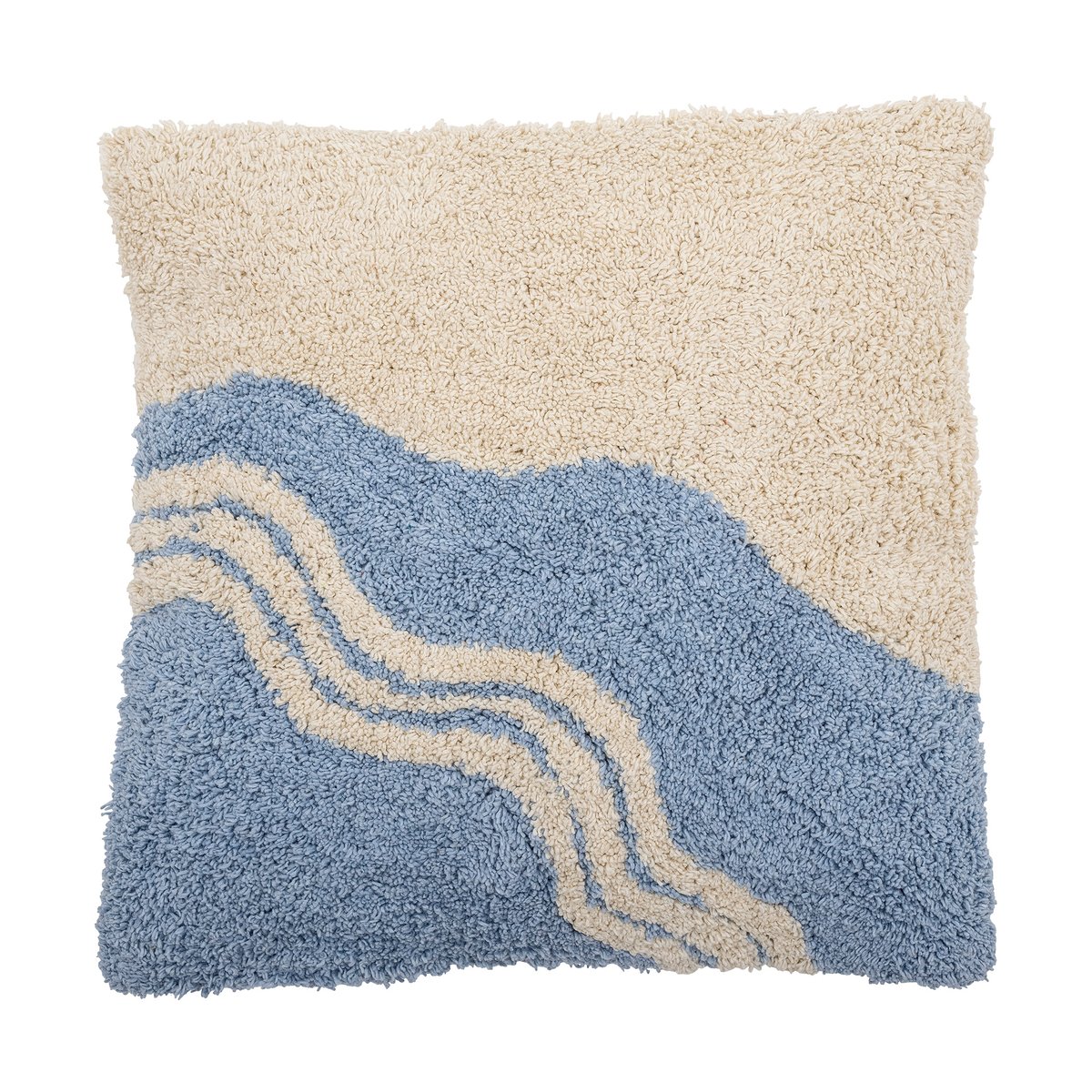 Bilde av Bloomingville Mist pute 45x45 cm Blue