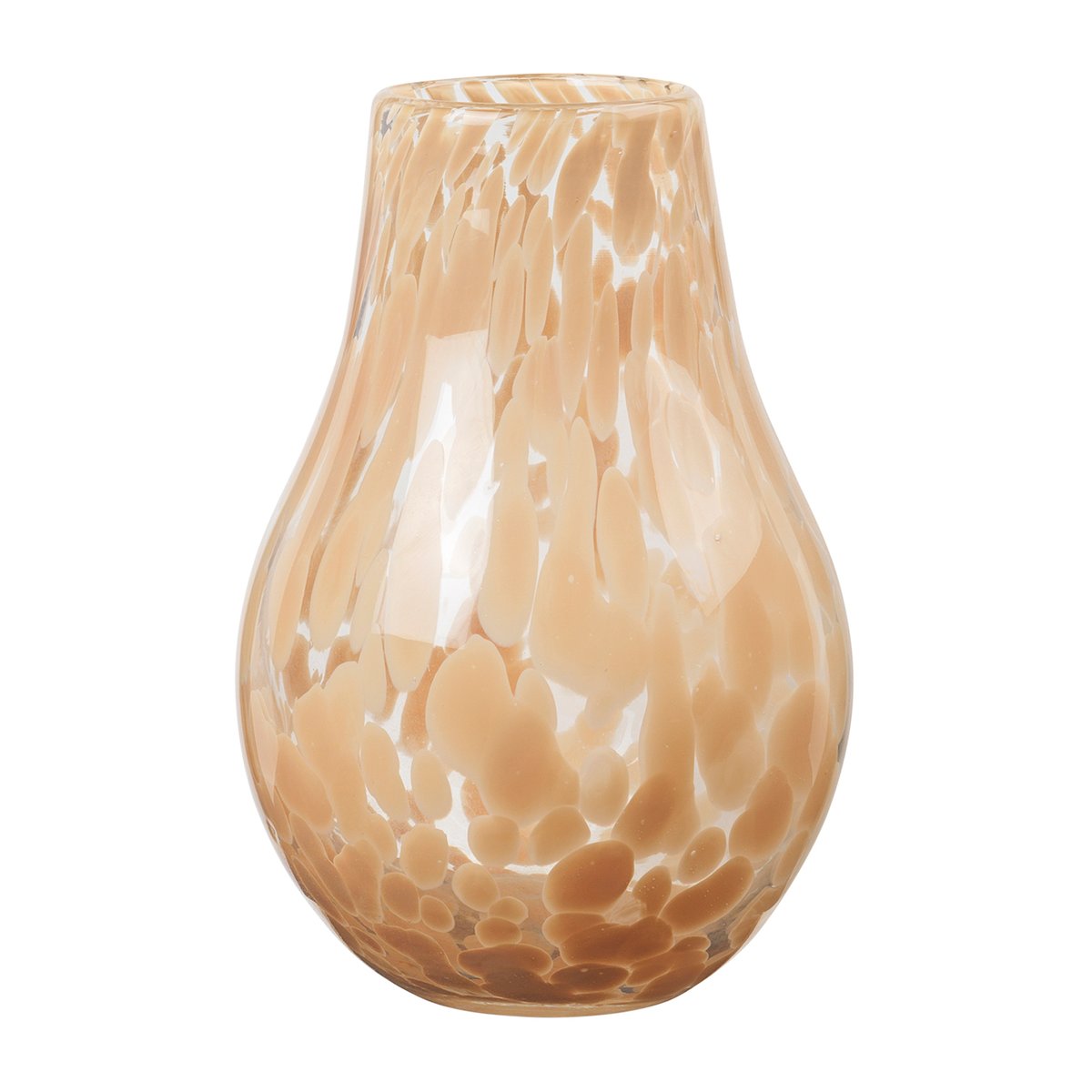 Bilde av Broste Copenhagen Ada Spot vase 225 cm Golden yellow