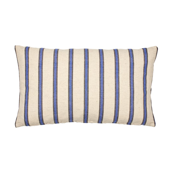 Dagmar putetrekk 30x50 cm, Off white-intense blue Broste Copenhagen