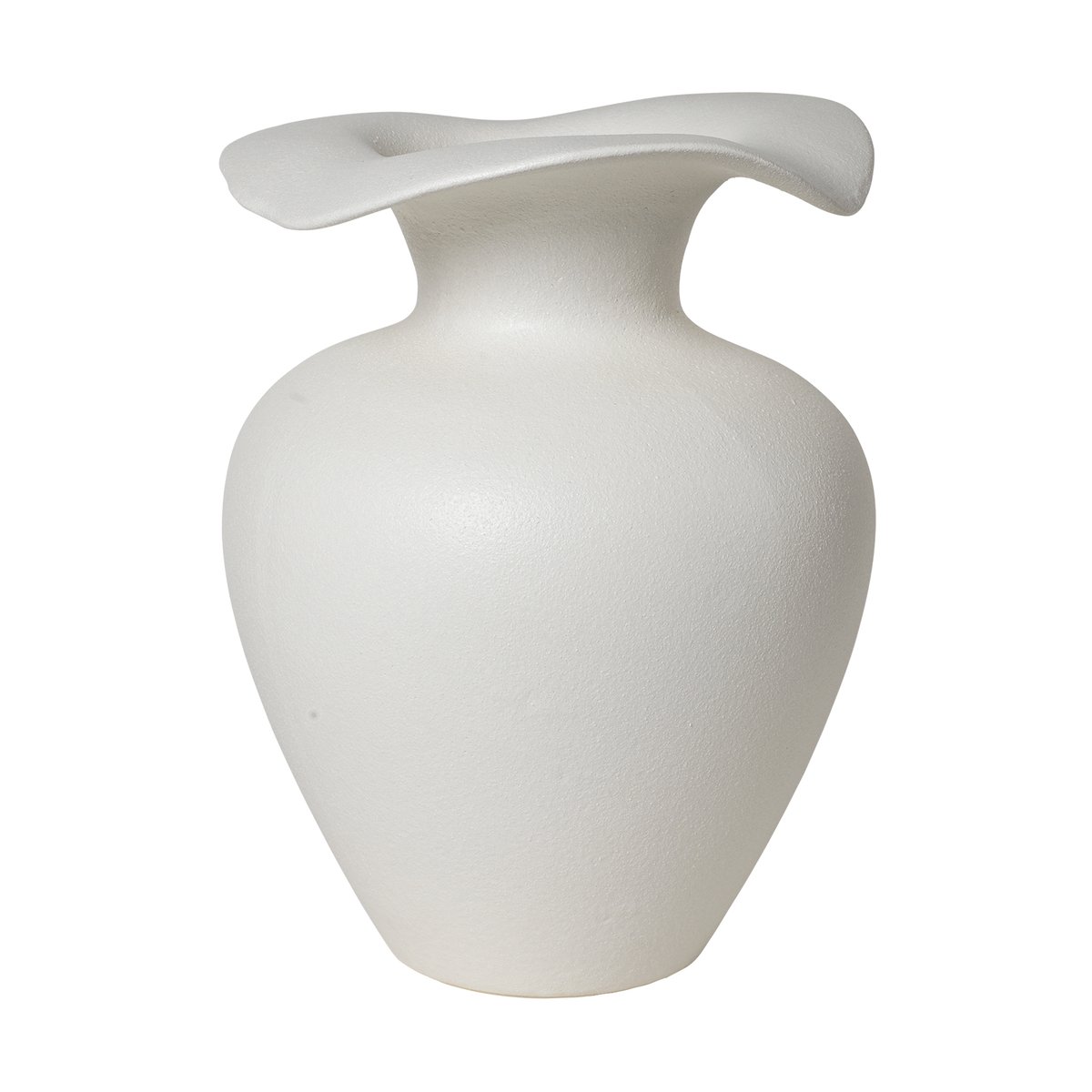 Bilde av Broste Copenhagen Florentina vase M 32 cm White