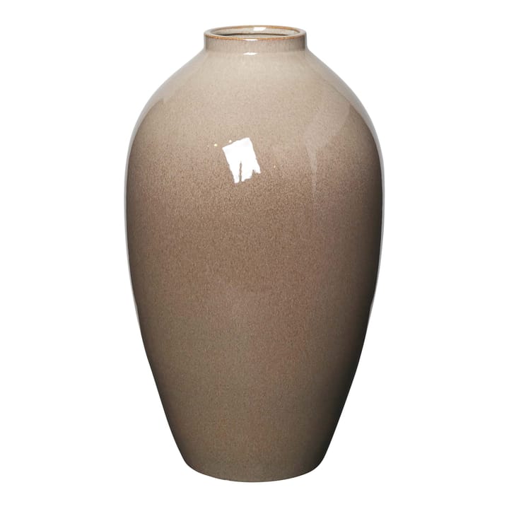 Ingrid keramikvase 40 cm - Simple taupe-brown - Broste Copenhagen