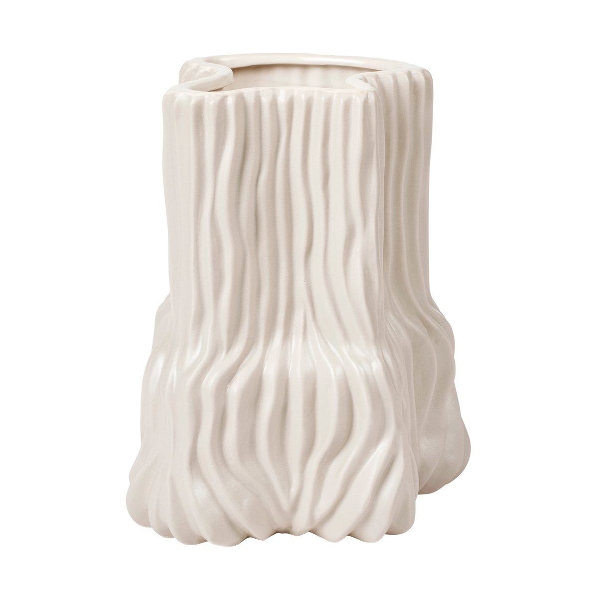 Bilde av Broste Copenhagen Magny vase 235 cm Castle beige