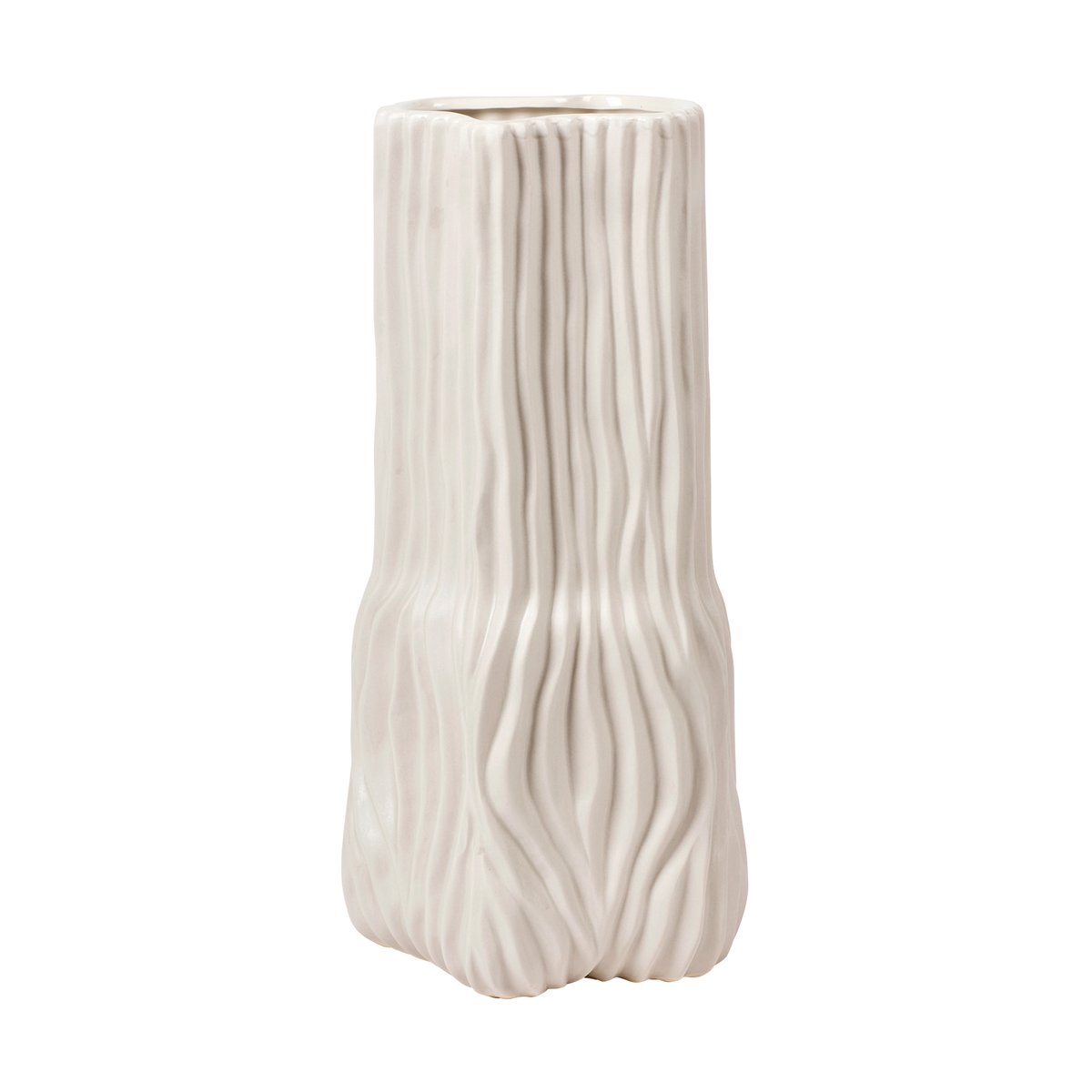 Bilde av Broste Copenhagen Magny vase 43 cm Castle beige