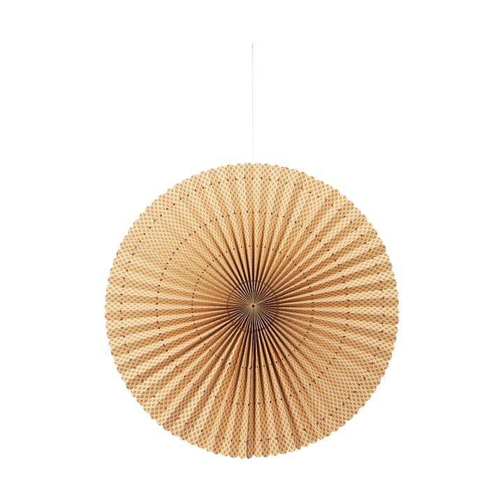 Stella rosette adventsstjerne L Ø60 cm - Harvest gold-natural - Broste Copenhagen