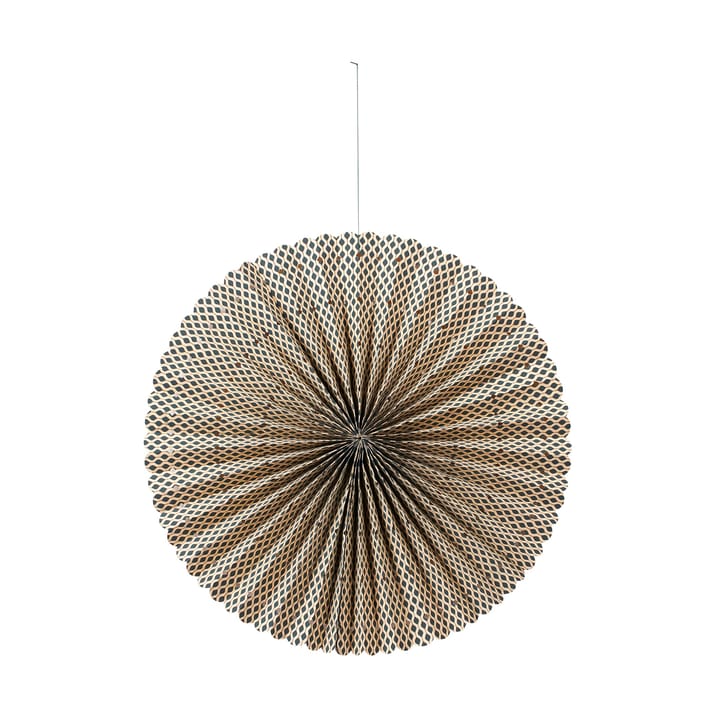 Stella rosette adventsstjerne M - Forest green-natural - Broste Copenhagen