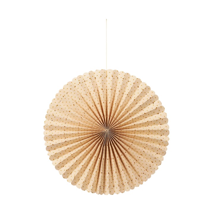 Stella rosette adventsstjerne M - Natural-harvest gold - Broste Copenhagen