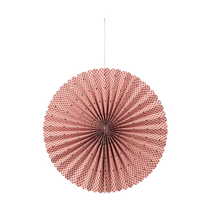 Stella rosette adventsstjerne M - Pompeian red-natural - Broste Copenhagen