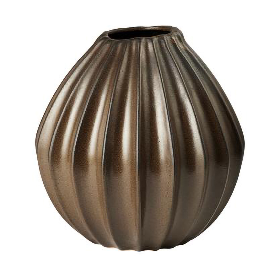 Bilde av Broste Copenhagen Wide vase L 30 cm Brown