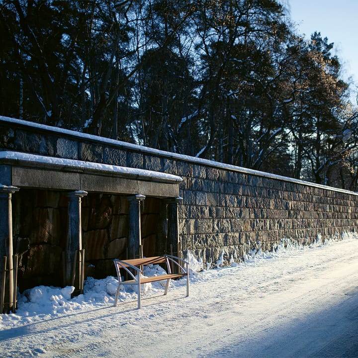 Vasa sofa, Eik olje, svart stativ Byarums bruk