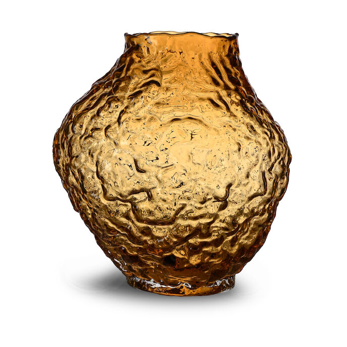 Bilde av Byon Corallo vase M 26x28x27 cm Lys amber