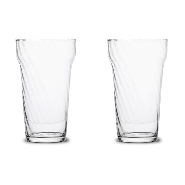 Opacity high ball glass 43 cl 2-pk, Klar Byon