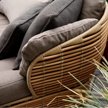 Basket Sofa 2-seter - Graphic grey, grå puter - Cane-line