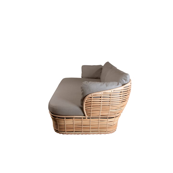 Basket Sofa 2-seter, Natural, taupe puter Cane-line