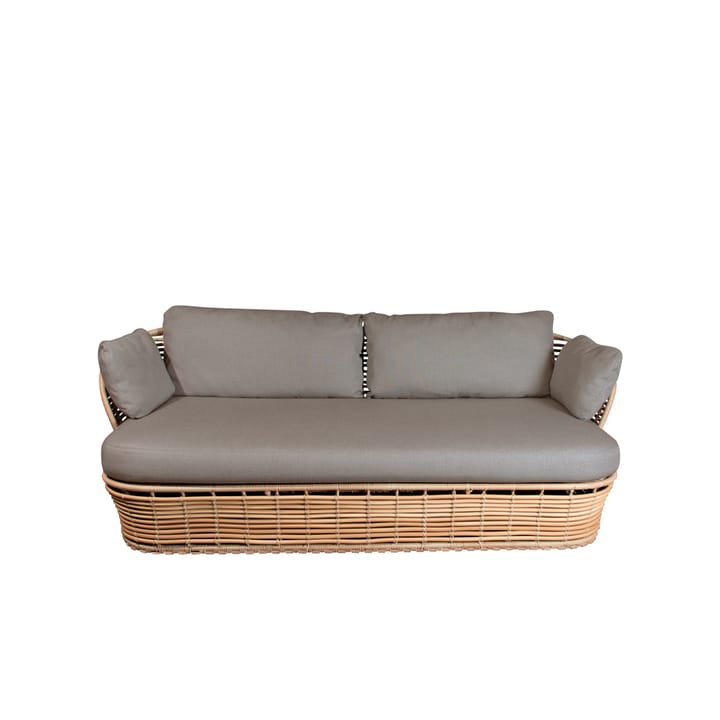 Basket Sofa 2-seter, Natural, taupe puter Cane-line