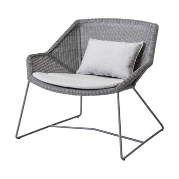 Breeze Loungestol putesett - Cane-line Natté light grey - Cane-line