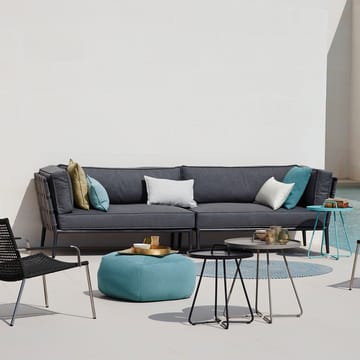 Conic modulsofa - Cane-Line airtouch light grey-høyre-inkl. puter - Cane-line