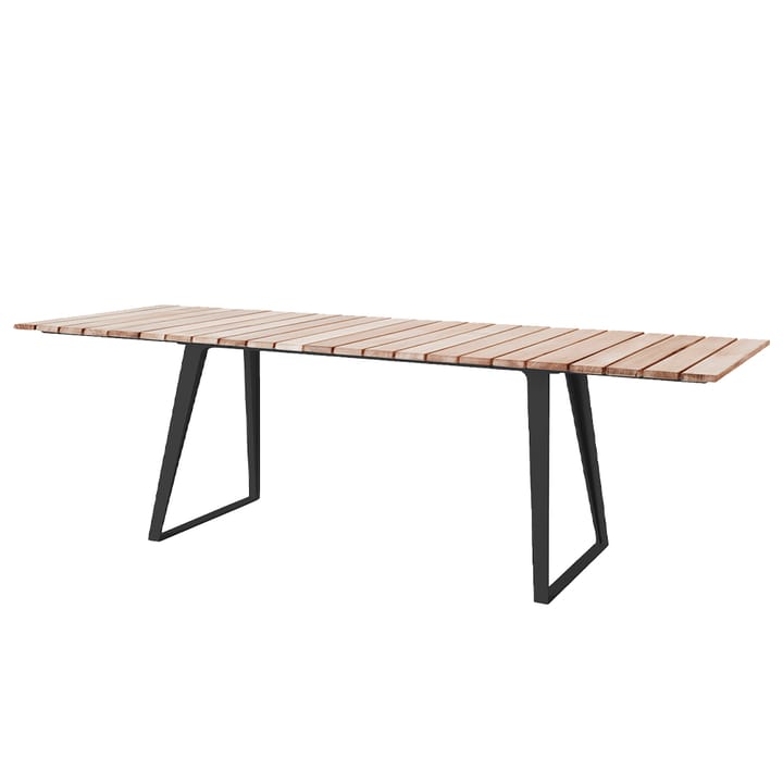 Copenhagen spisebord - Teak, lava grey stativ - Cane-line