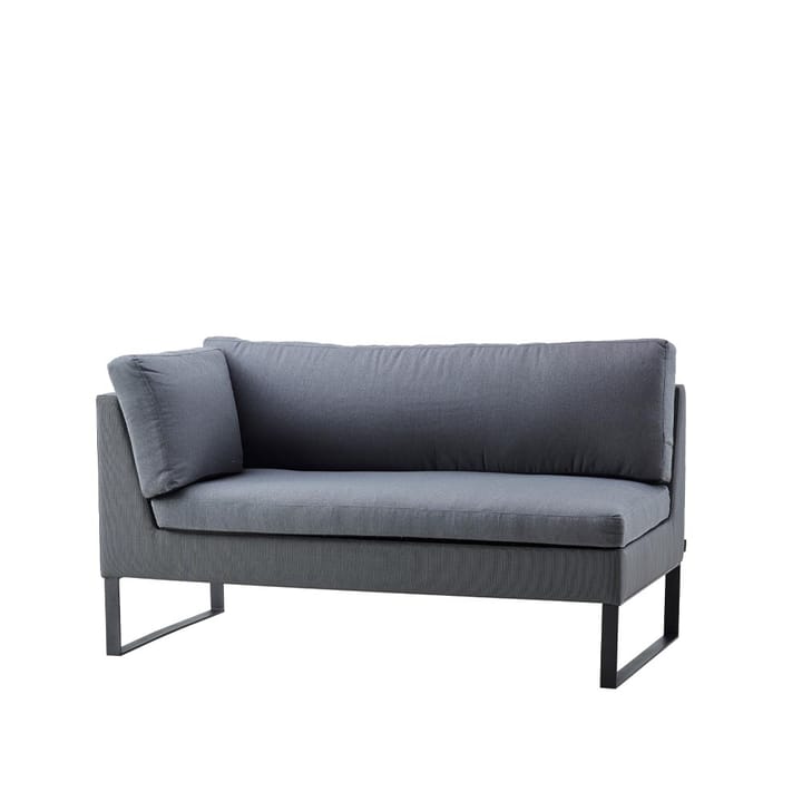 Flex modulsofa - Grey, høyre, inkl. puter - Cane-line