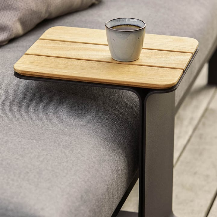 Mega sidebord, Teak-lava grey stativ Cane-line