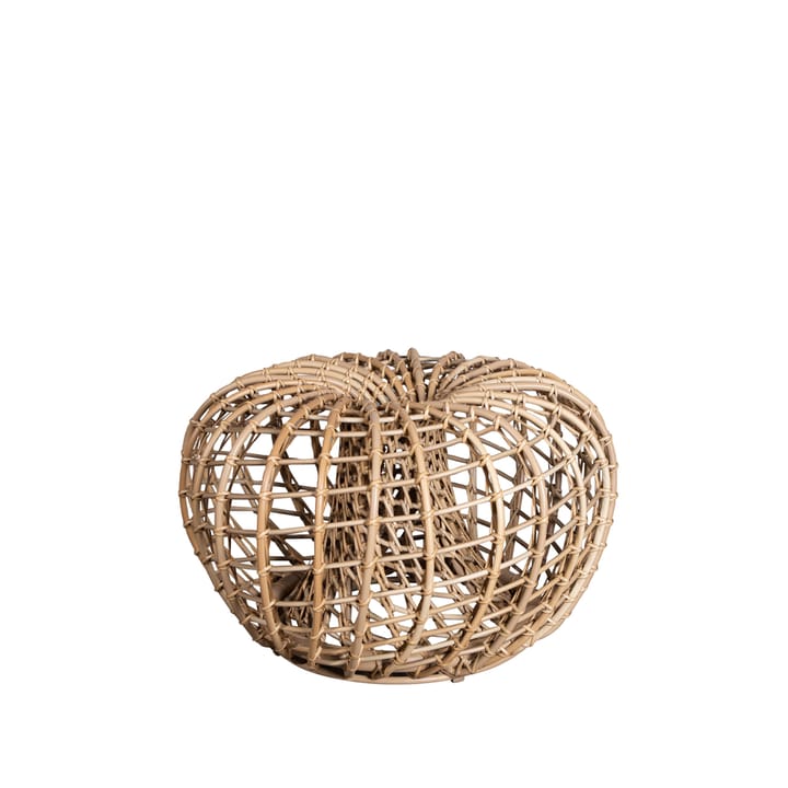 Nest bord/fotpall - Natural, liten - Cane-line