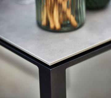 Pure bord 200x100 cm Betonggrå-lavagrå - undefined - Cane-line