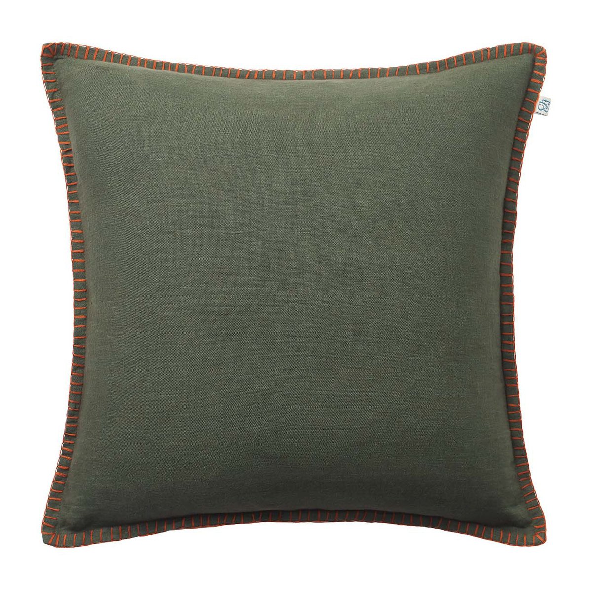 Chhatwal & Jonsson Arun putetrekk 50 x 50 cm Forest green-terracotta