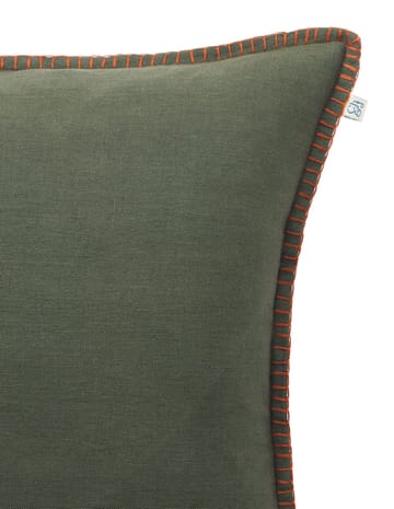 Arun putetrekk 50 x 50 cm - Forest green-terracotta - Chhatwal & Jonsson