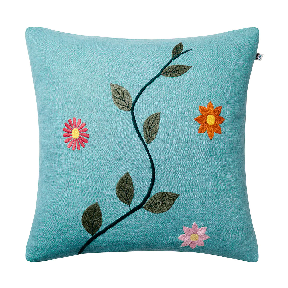 Bilde av Chhatwal & Jonsson Bloom putetrekk 50x50 cm Heaven Blue