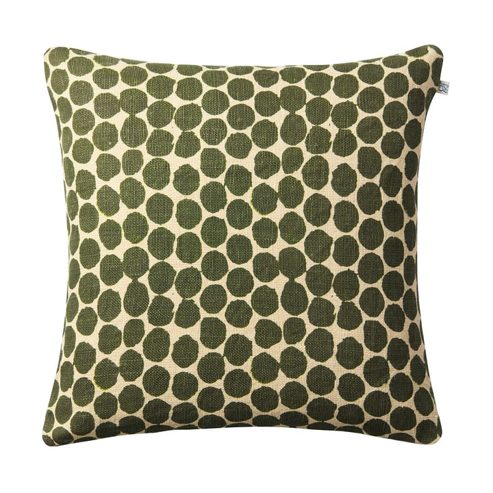 Dot Ari putetrekk 50x50 cm - Beige-cactus green - Chhatwal & Jonsson