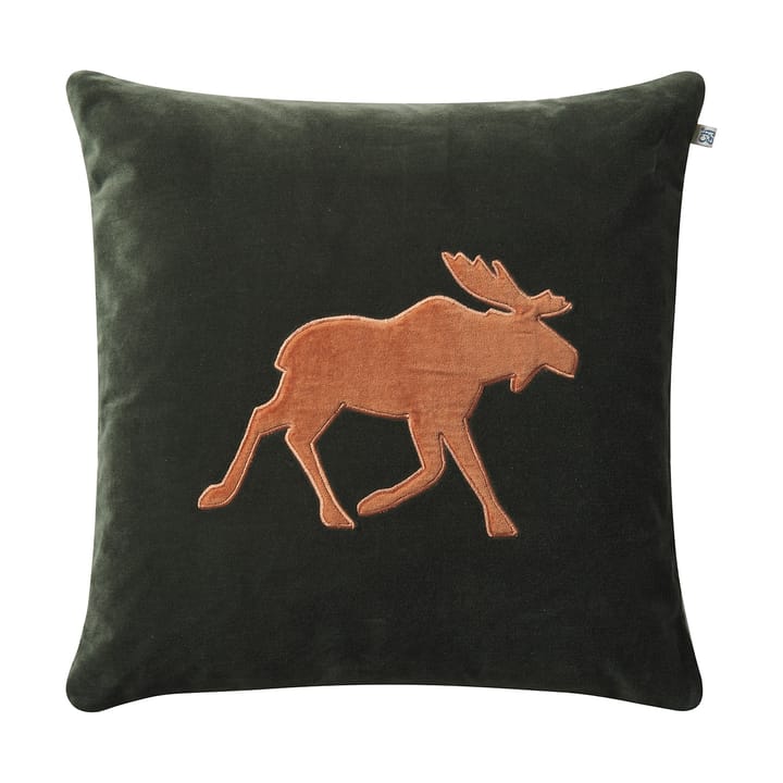 Moose putetrekk 50x50 cm - Forest Green-terracotta - Chhatwal & Jonsson