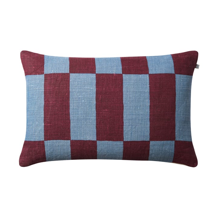 Samar putetrekk 40x60 cm - Dusty blue-ruby - Chhatwal & Jonsson