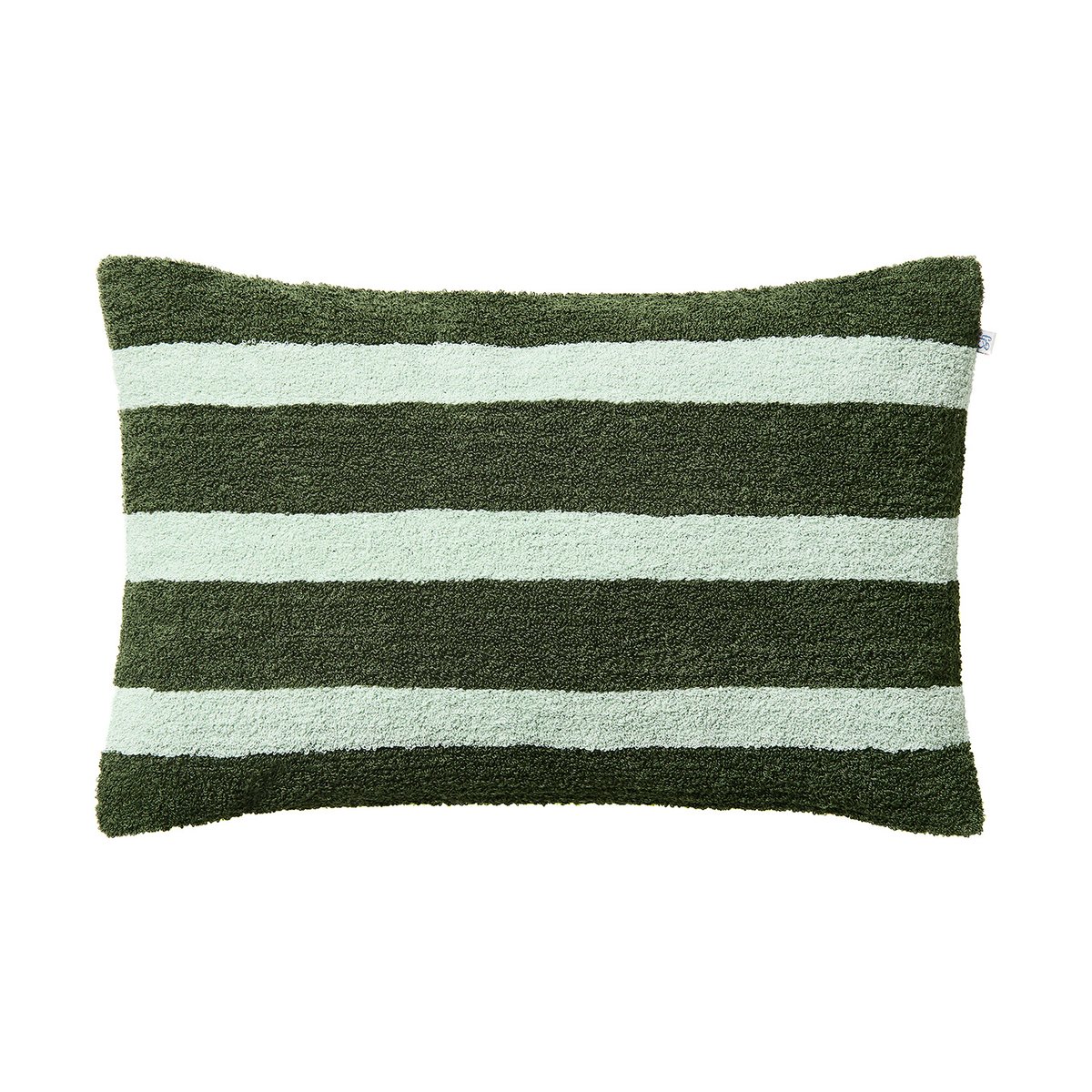 Bilde av Chhatwal & Jonsson Stripe linen boucle putetrekk 40x60 cm Cactus green