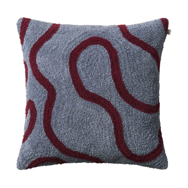 Swati putetrekk 50x50 cm - Dusty blue-ruby - Chhatwal & Jonsson