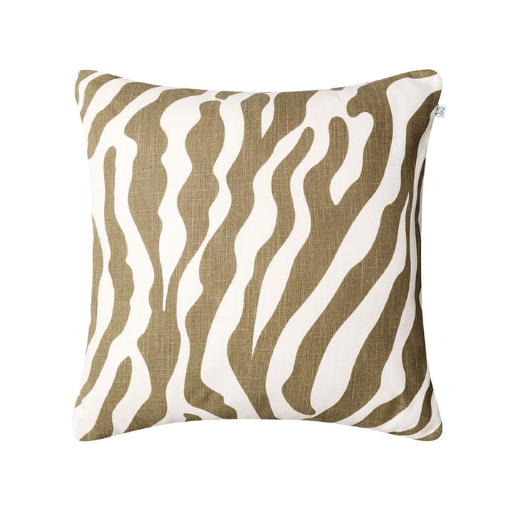 Zebra Outdoor pute 50x50 cm - Shitake/off-white - Chhatwal & Jonsson