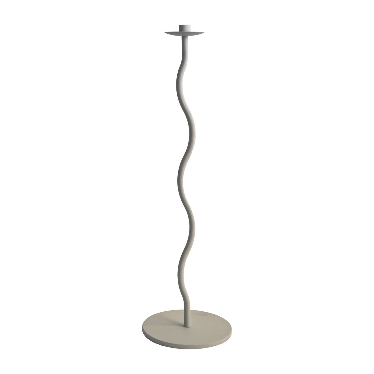 Cooee Design Curved lysestake 75 cm Sand | Skandinavisk Design | Lysestaker | Beige