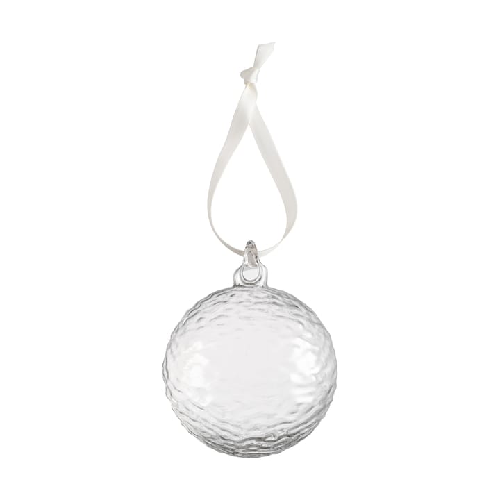 Gry Marble julekule Ø8 cm - Clear - Cooee Design