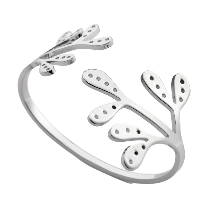 Mistletoe serviettring 2-pk - Stainless Steel - Cooee Design