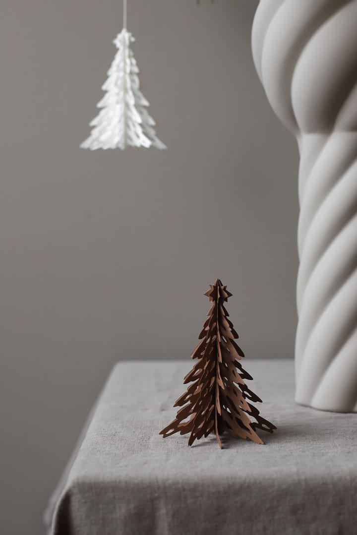 Paper Pinetree pynt 2-pakn., Coffee Cooee Design