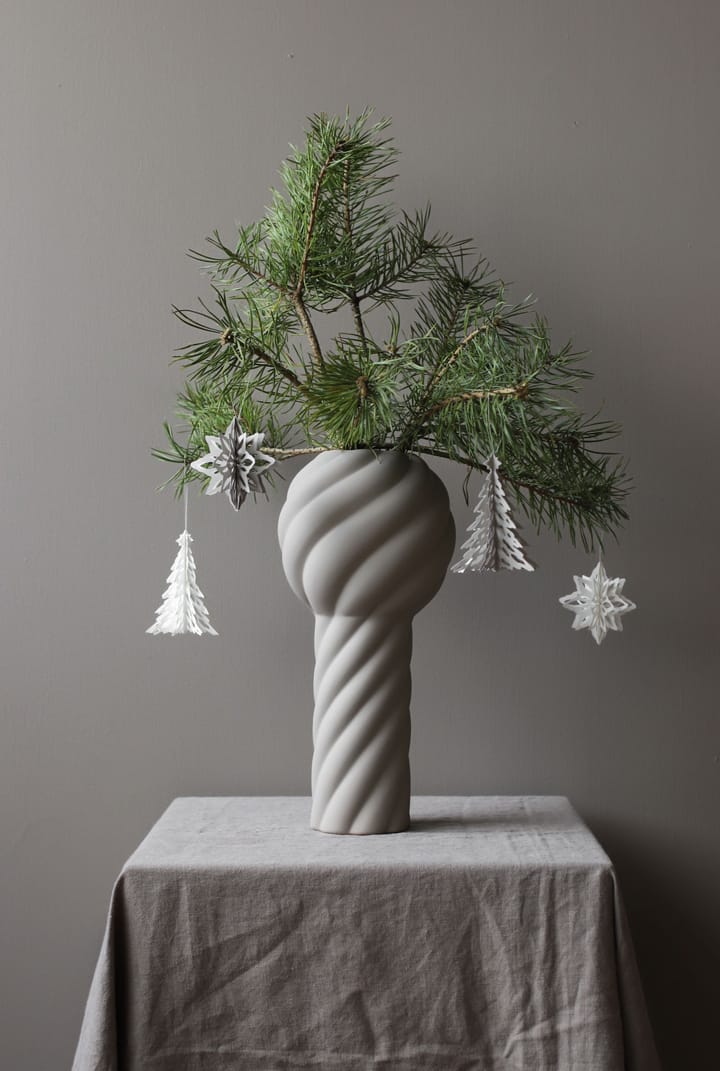 Paper Pinetree pynt 2-pakn., Natural Cooee Design