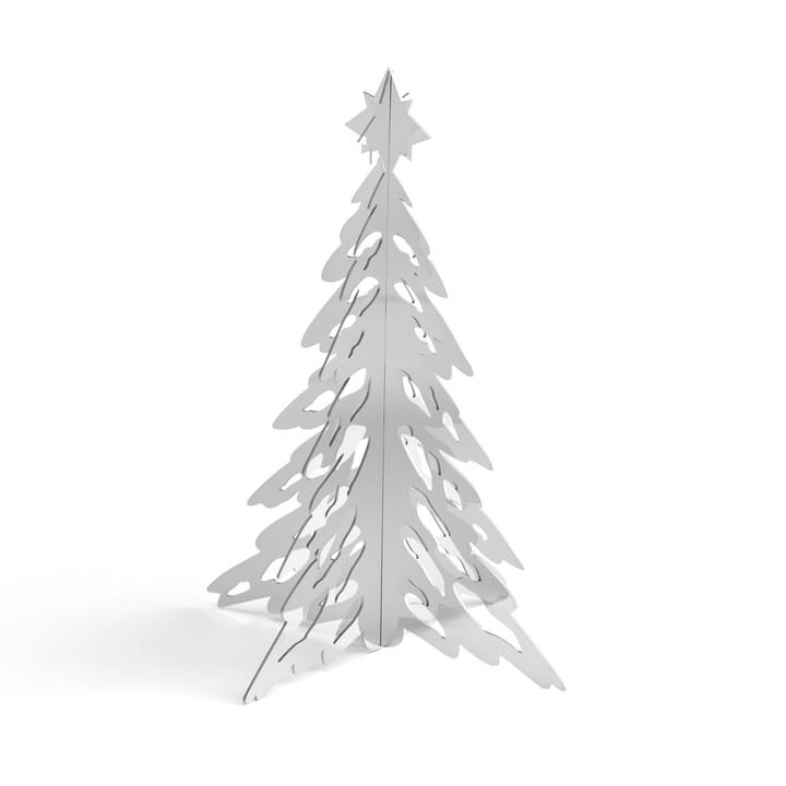 Pinetree dekorasjonsgran 15 cm - Stainless Steel - Cooee Design